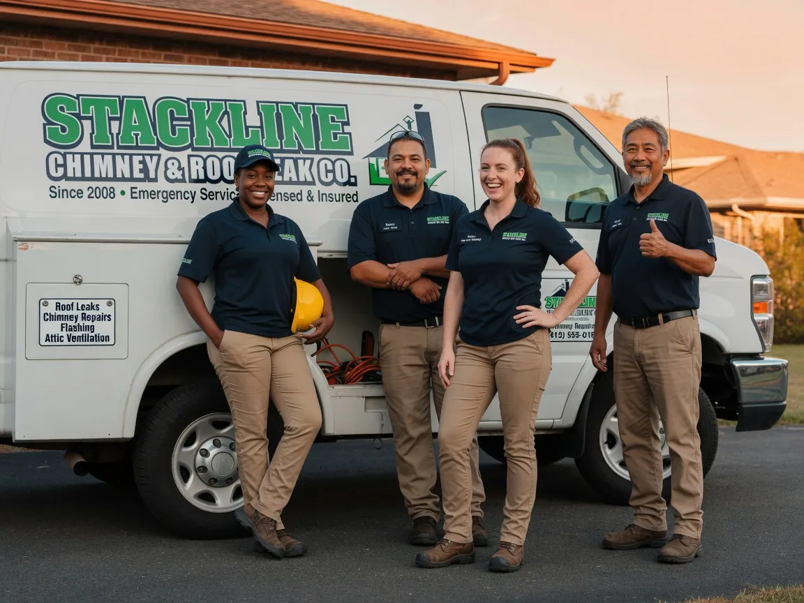 Chimney flashing repair company in Williamsburg, VA